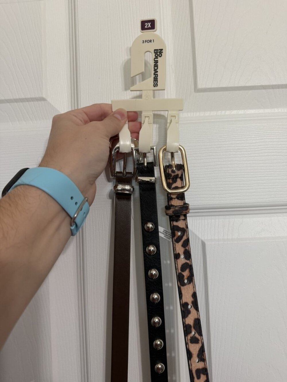 Set of 3 No Boundaries Belts - Plus Size 2X
